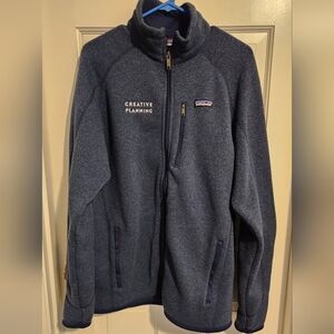 Patagonia Better Sweater Navy Full-Zip Jacket , SIZE XL